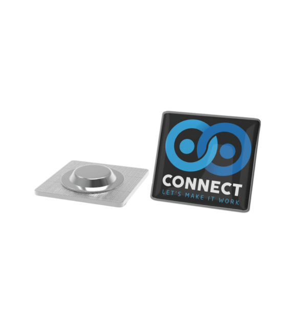 Pin vierkant 22mm