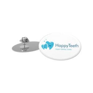 Pin slim ovaal 50x29mm