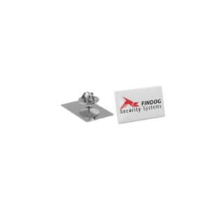 Pin slim rechthoek 30x18mm