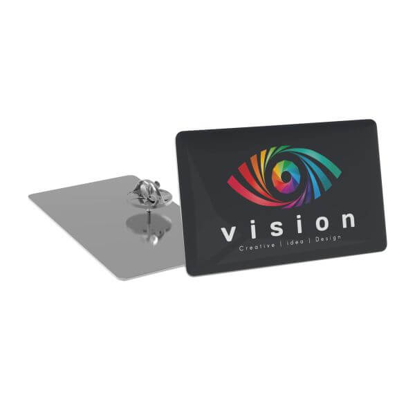 Pin slim rechthoek 50x25mm