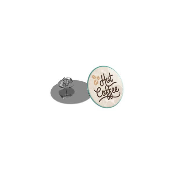 Pin slim rond 30mm