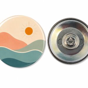 44mm button met extra sterke magneet