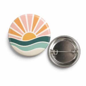 Ronde button 31mm met speld bedrukt op maat