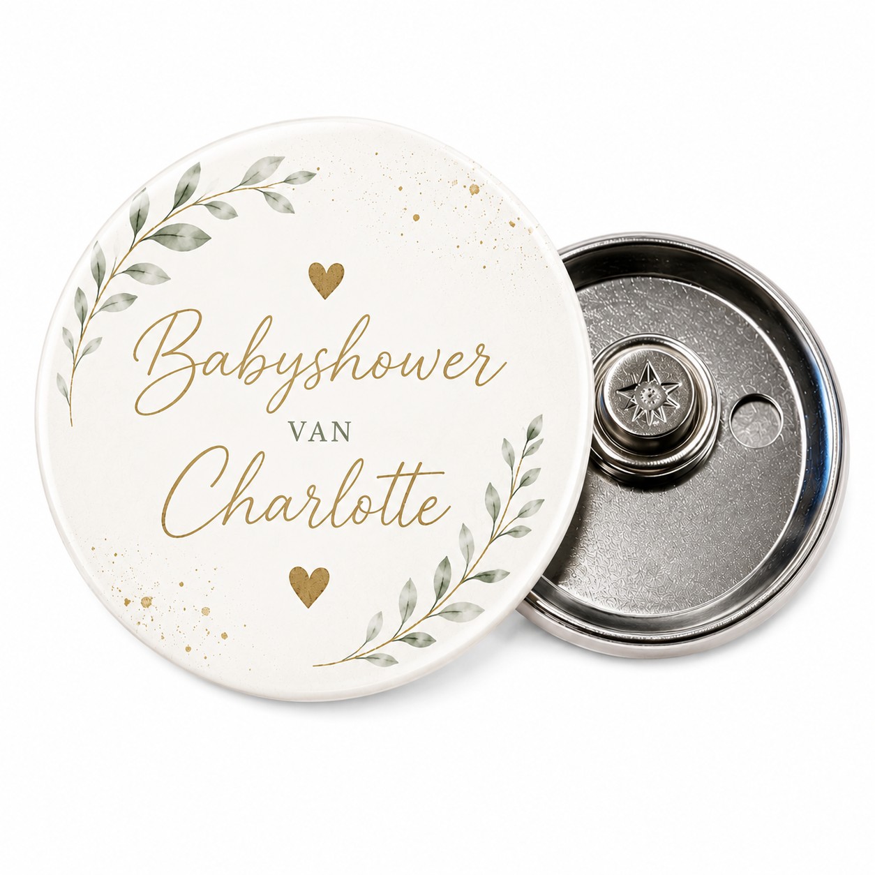 56mm button met extra sterke kledingmagneet