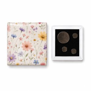 40mm bloemen kledingmagneet