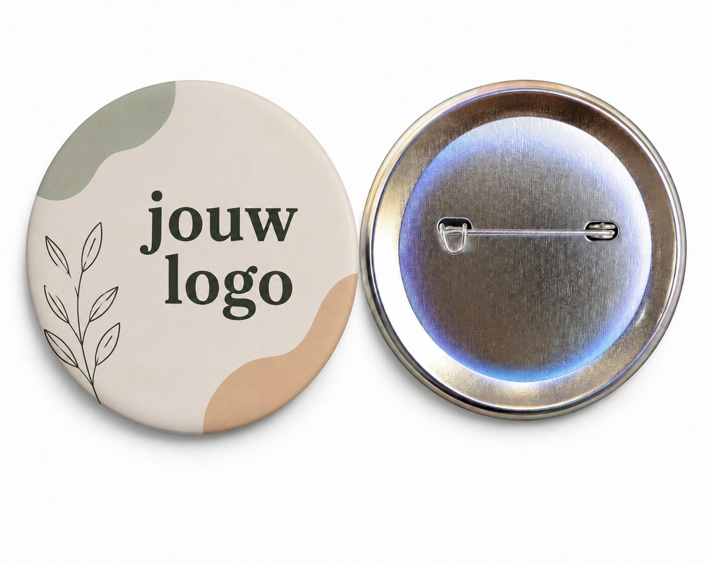 matte button 75mm