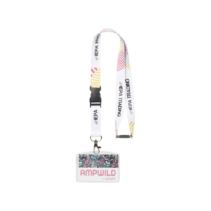 Alternative view of Keycord met safety breakaway sluiting en gesp - 15mm - Dubbelzijdig