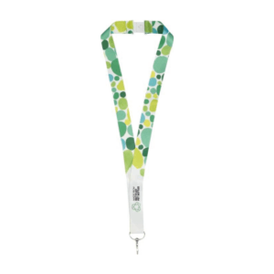 Alternative view of Gerecyclede PET Keycord met safety breakaway sluiting - 15mm - Dubbelzijdig